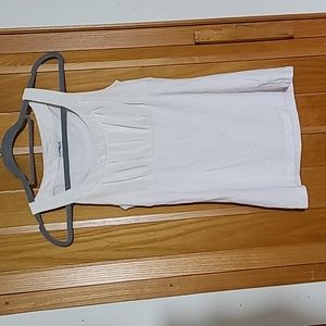 Express Tank with Tulle and Sequin Detailing